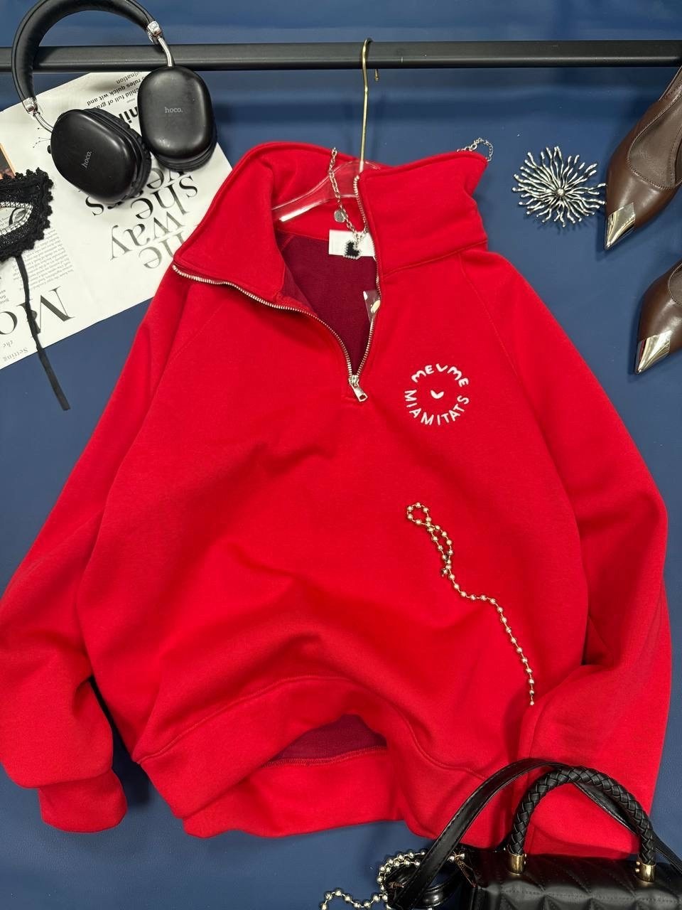 свитшот женская,толстовки свитшот,кофта женская,свитшот оверсайз женский,красная толстовка