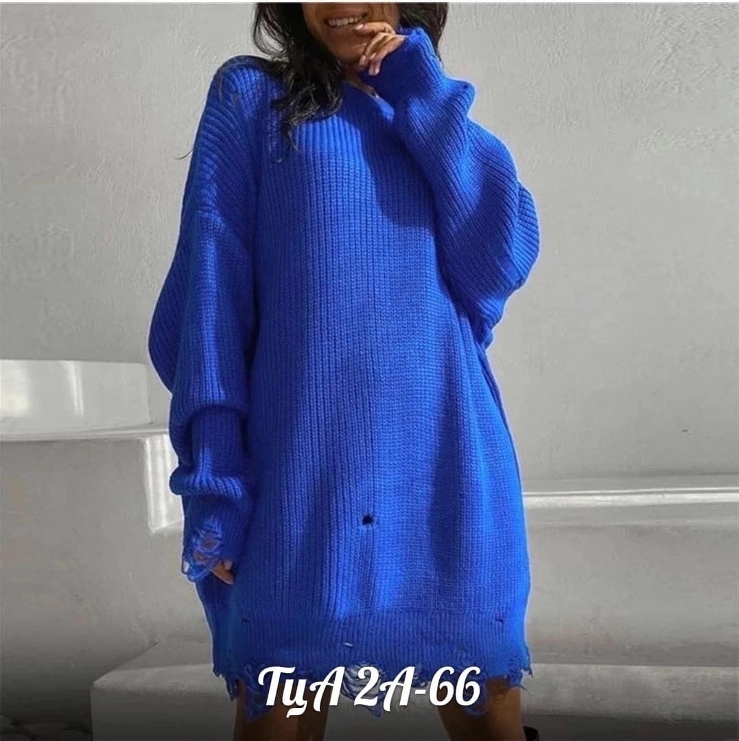 свитер оверсайз рваный туника,туника рваная вязаная,джемпер оверсайз,женский вязаный свитер оверсайз,свитера туники