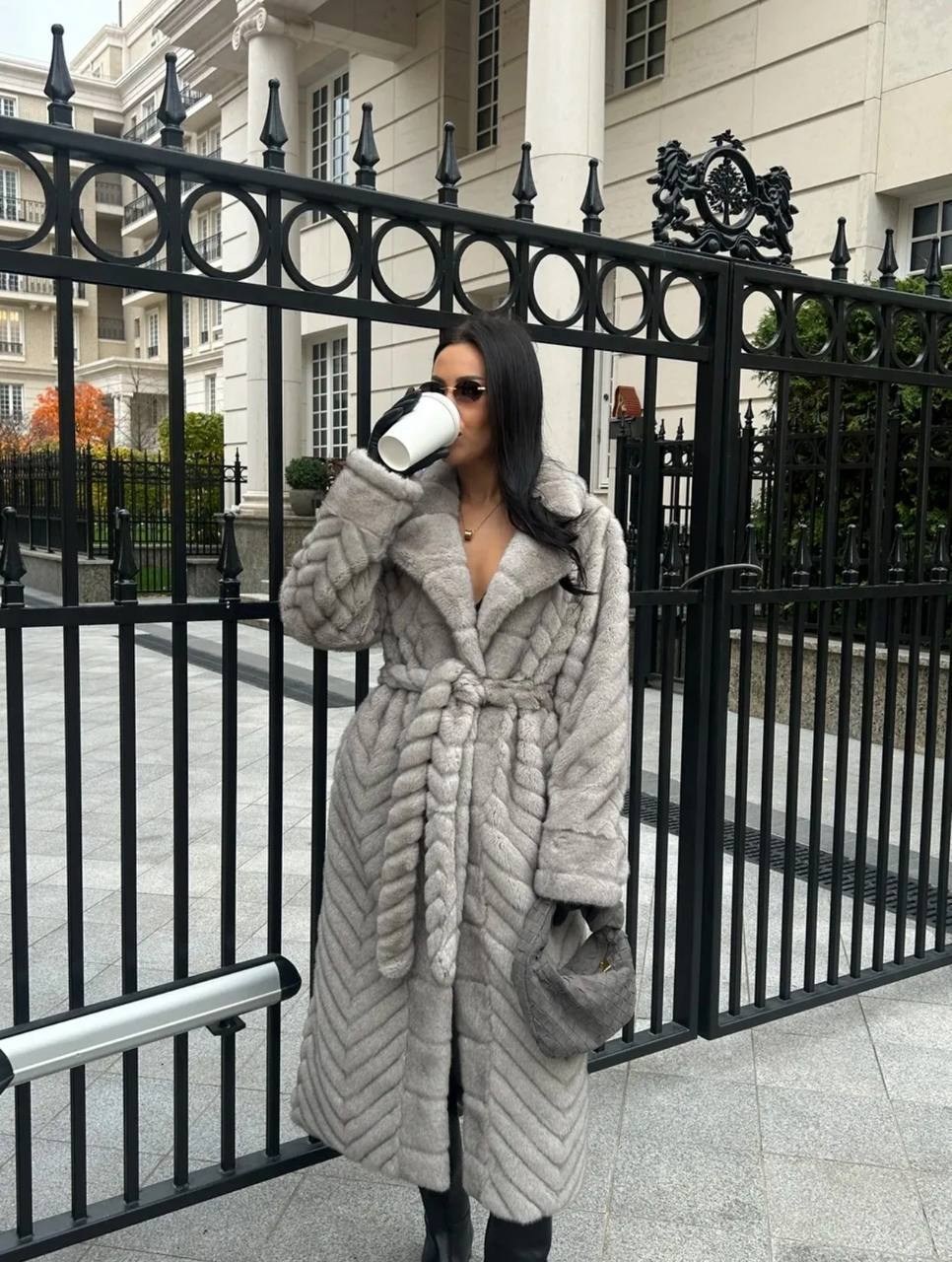 шуба длинная,шуба из эко меха под норку,искусственная шуба,шуба из эко меха,шуба из экомеха