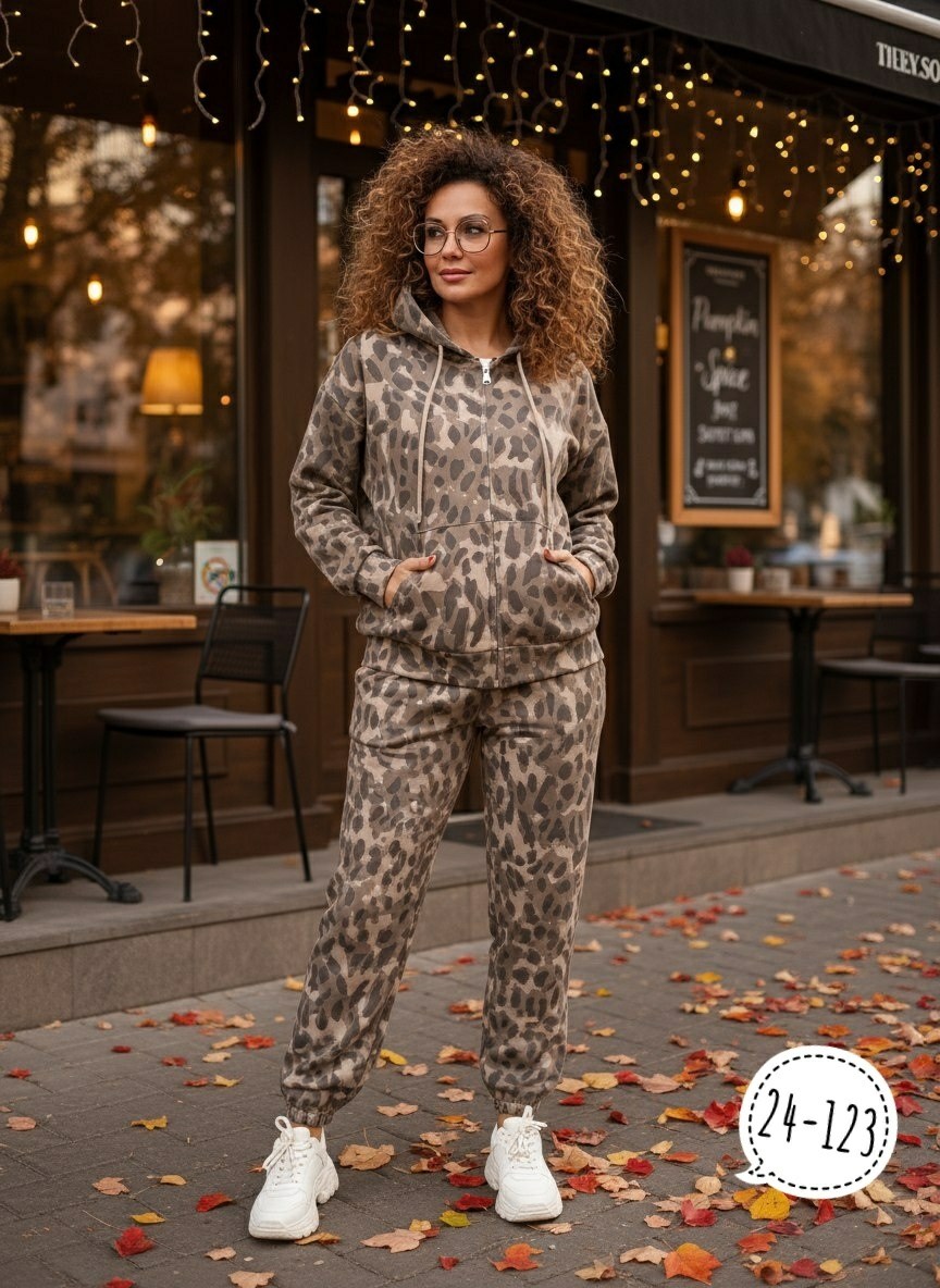 костюм леопардовый женский,cпортивный костюм теплый женский,леопардовые костюмы,женский костюм на флисе,женский спортивный костюм с леопардовым принтом