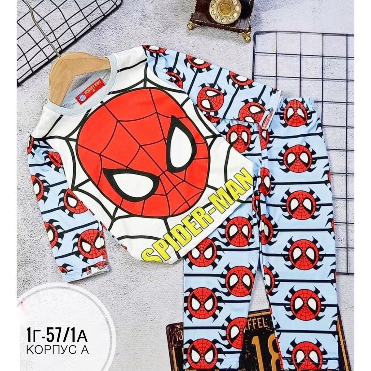 пижамы для мальчика,пижама человек паук,детские пижамы,пижама детская человек паук,пижама детская для мальчика