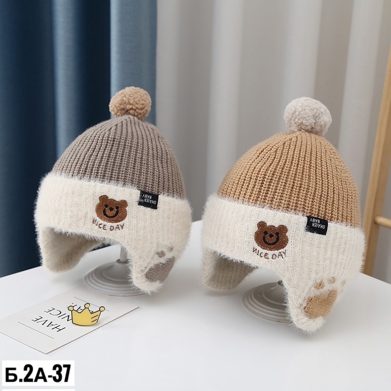 детская вязаная шапка,детская теплая вязаная шапка,детские шапки,зимняя детская шапка,вязаная шапка для малыша