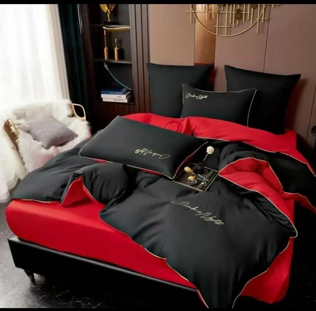 комплект постельного белья alanna,черное постельное белье,постельное белье alanna,комплект постельного белья mency,комплект постельного белья