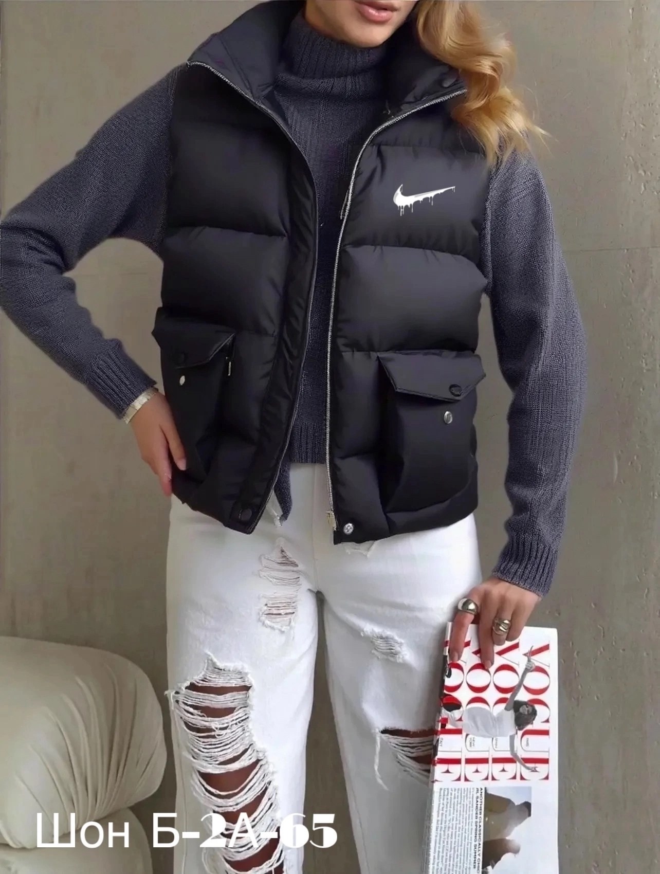 жилетка женская,жилет женский,жилетка укороченная,стильная жилетка,жилетка теплая