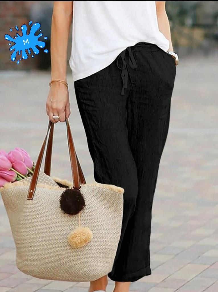 женские повседневные брюки,брюки женские,свободные летние брюки женские,льняные брюки,брюки бриджи