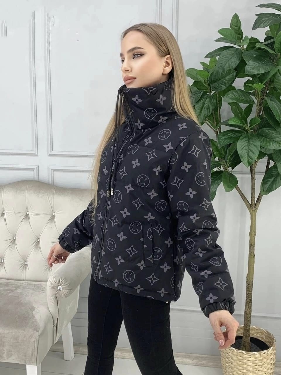 куртка женская демисезонная,белая куртка луи витон,демисезонная куртка,куртка женская,куртка модная