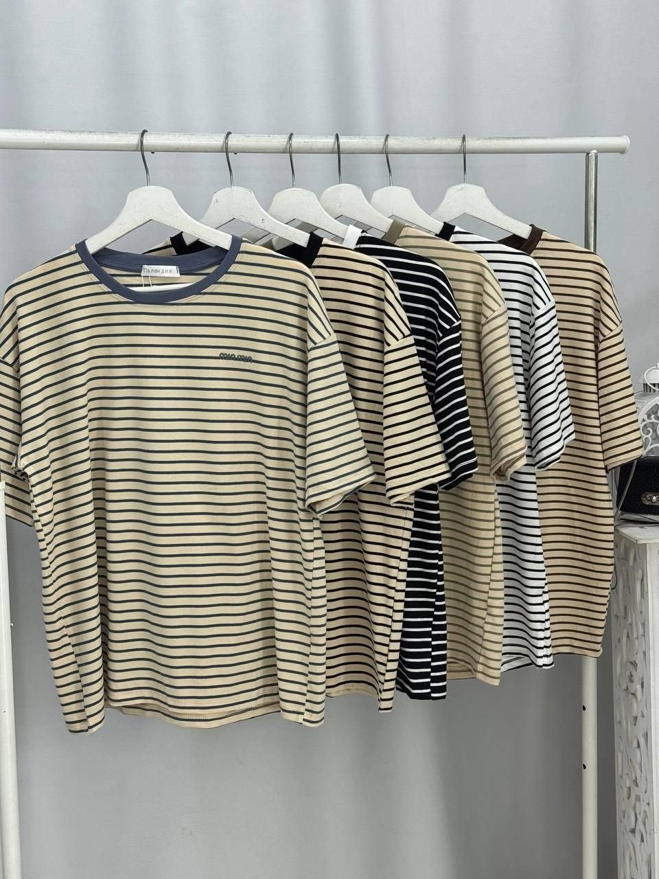футболка в полоску,полосатая футболка,футболка оверсайз,футболка женская,одежда футболка