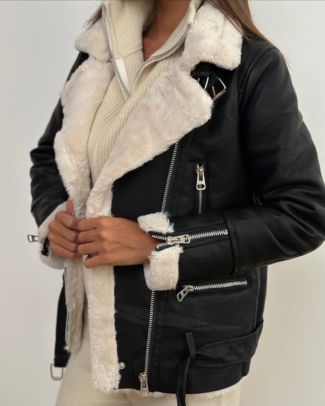 женская дубленка авиатор из экокожи,дубленка авиатор,дубленка авиатор женская сагита,дубленка женская авиатор,дубленка косуха