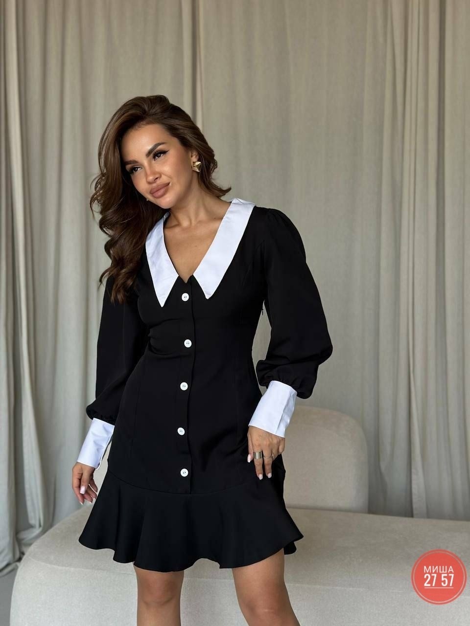 платье женское с белым воротником,школьное платье,платье с воротником мини,платье классическое,женское платье с воротником