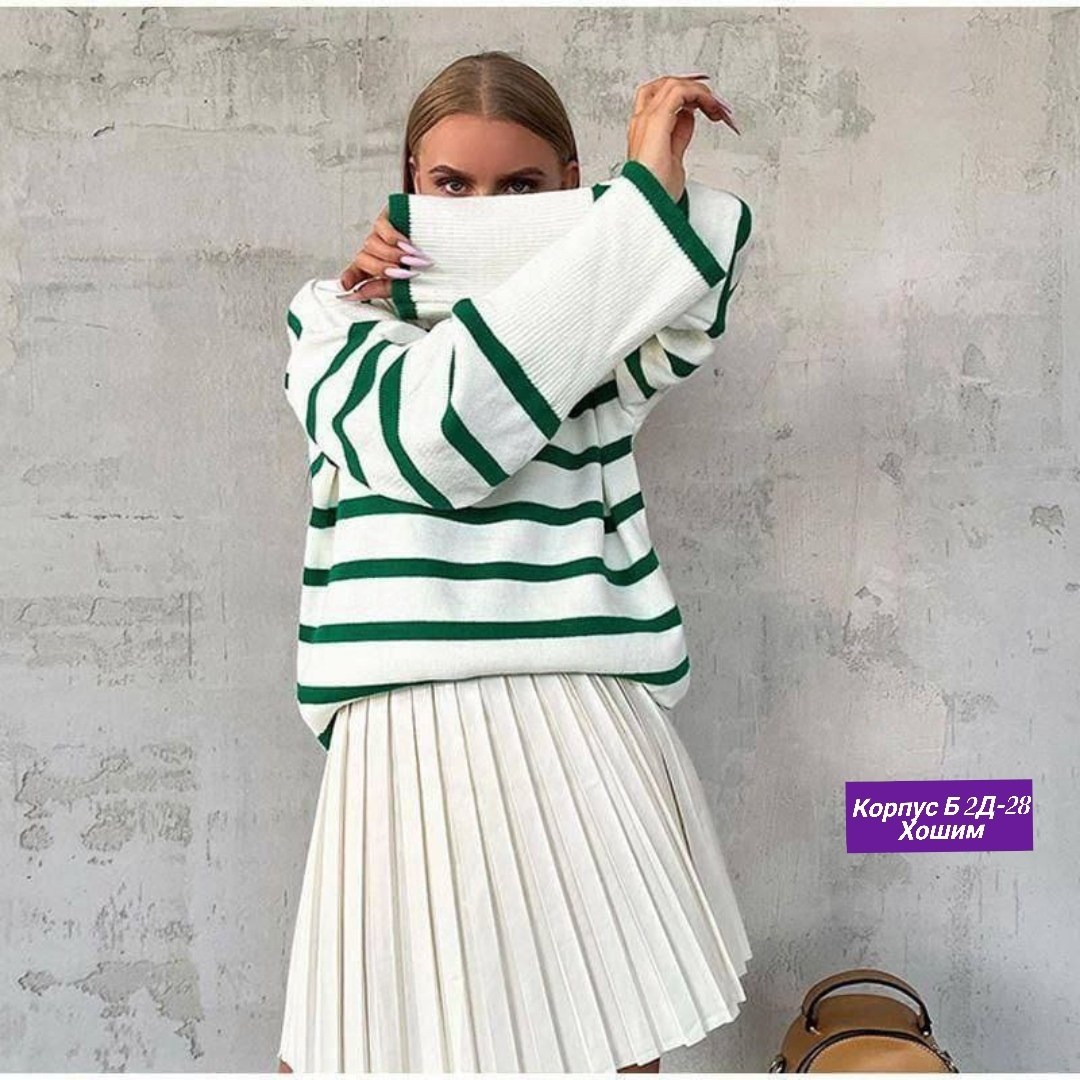 джемпер в полоску женский,джемпер женский оверсайз в полоску,женские кофты,джемпер в полоску,свитер женская оверсайз в полоску