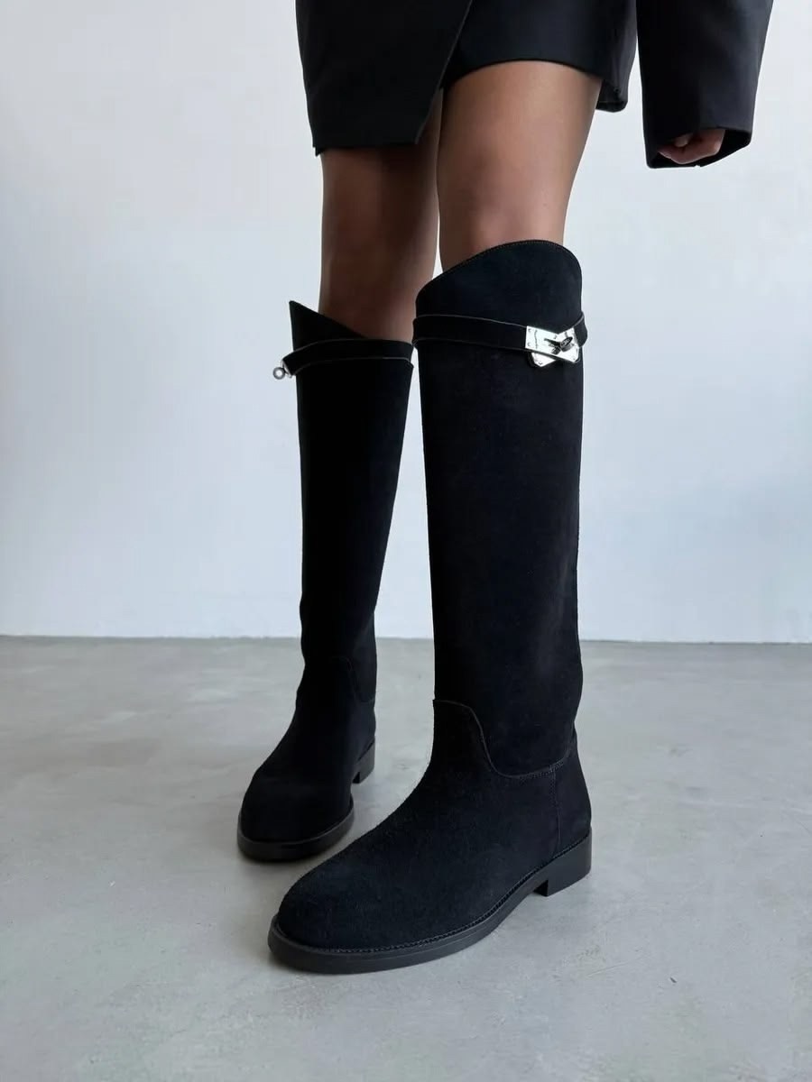 замшевые сапоги,замшевые эрмес сапоги,женские сапоги,,сапоги женские замшевые