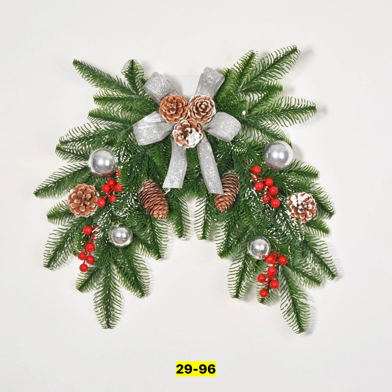 хвойная гирлянда,новогодние венки,новогодние декор,венок новогодний литой,украшение новогоднее