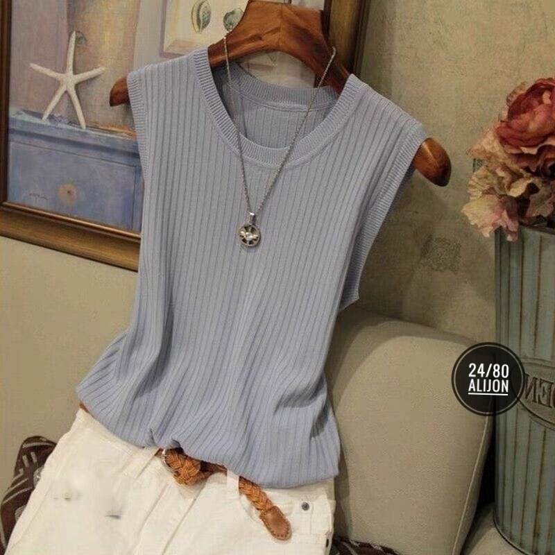 трикотажный жилет женский,женский вязаный жилет,жилет вязаный,трикотажный топ,трикотажный жилет