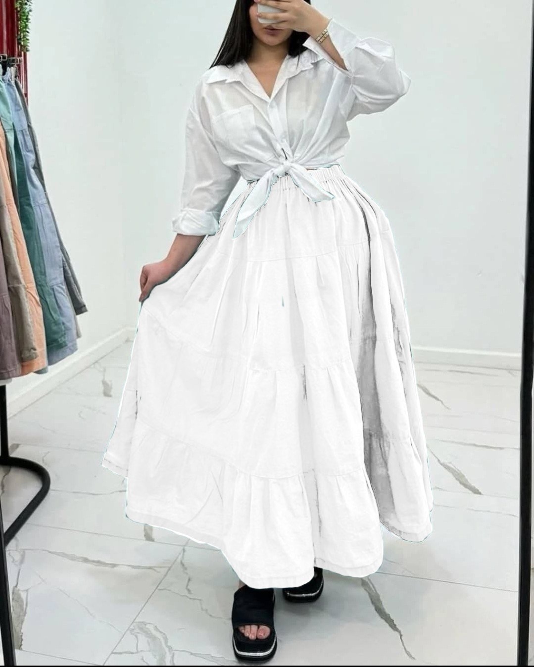 женские юбки,юбка,длинные юбки,юбка средней длины,ярусная юбка