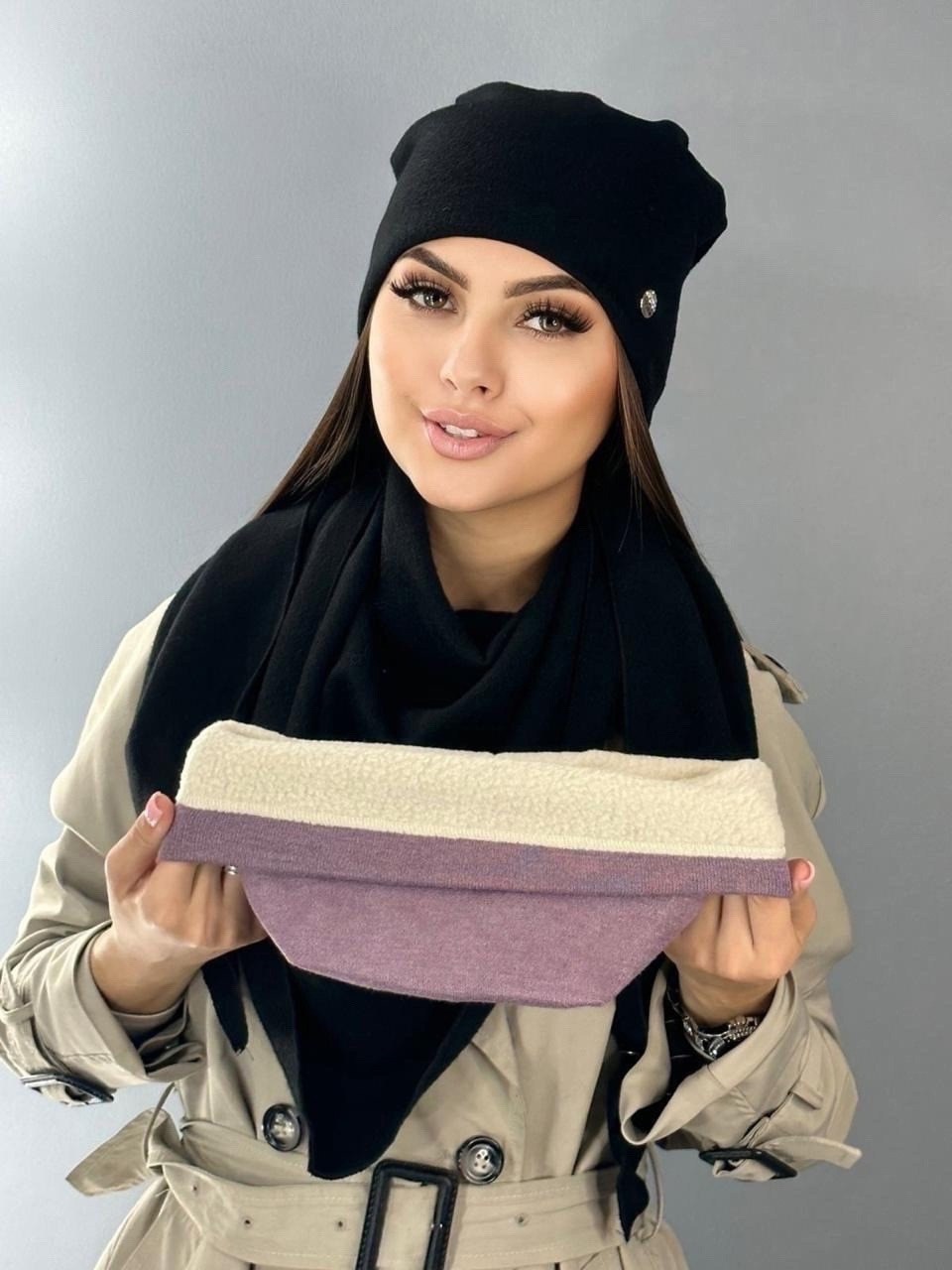 комплект шапки,шапка снуд,шапки комплект женская,комплект шапка и снуд,комплект шапка и снуд женская