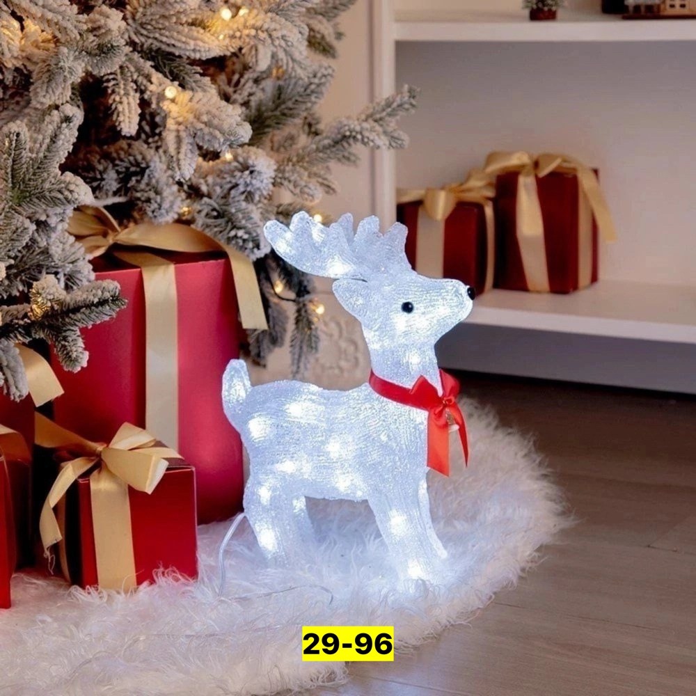 новогодний светящийся олень,новогодний олень светодиодный,олени новогодние светящиеся,светодиодный олень,светодиодная фигура олень