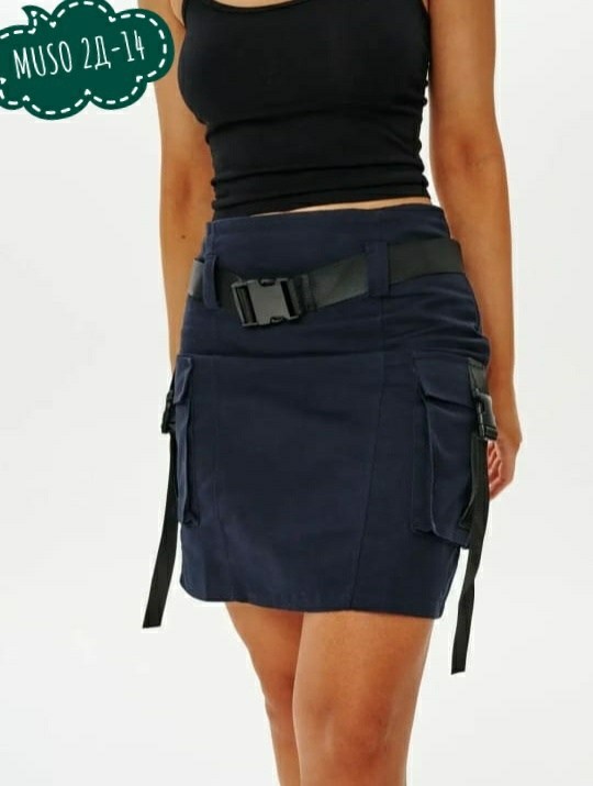 юбка джинс,юбка карго,мини юбка карго,юбка с карманами,женские юбки