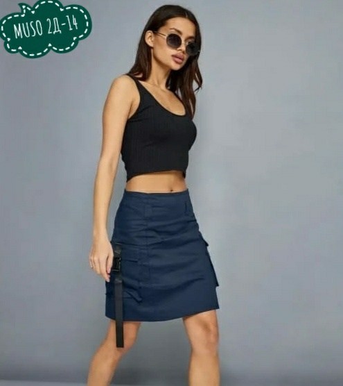 юбка джинс,юбка карго,мини юбка карго,юбка с карманами,женские юбки