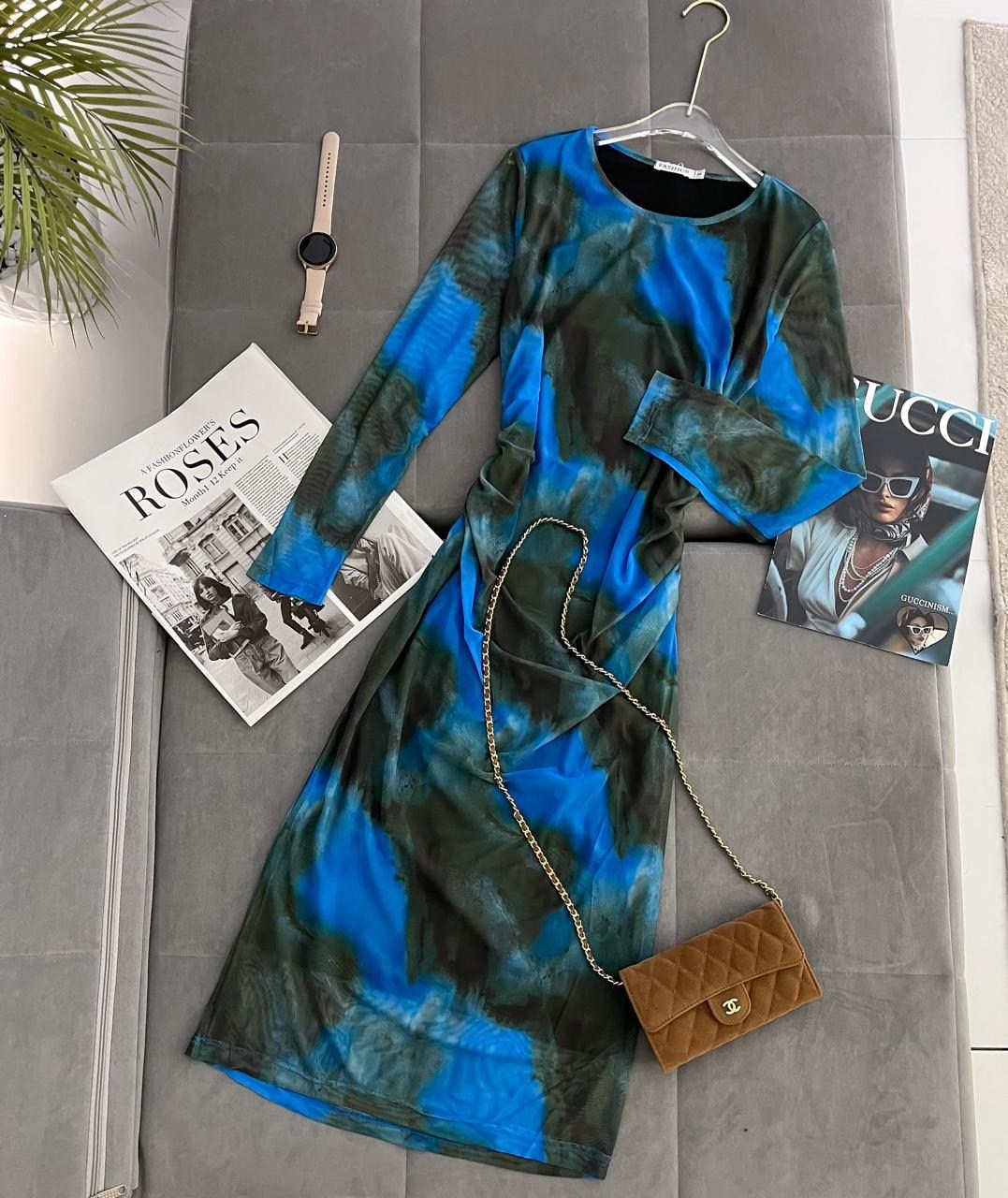 платье,женские платье,модное платье,платье с длинным рукавом женское,платье миди