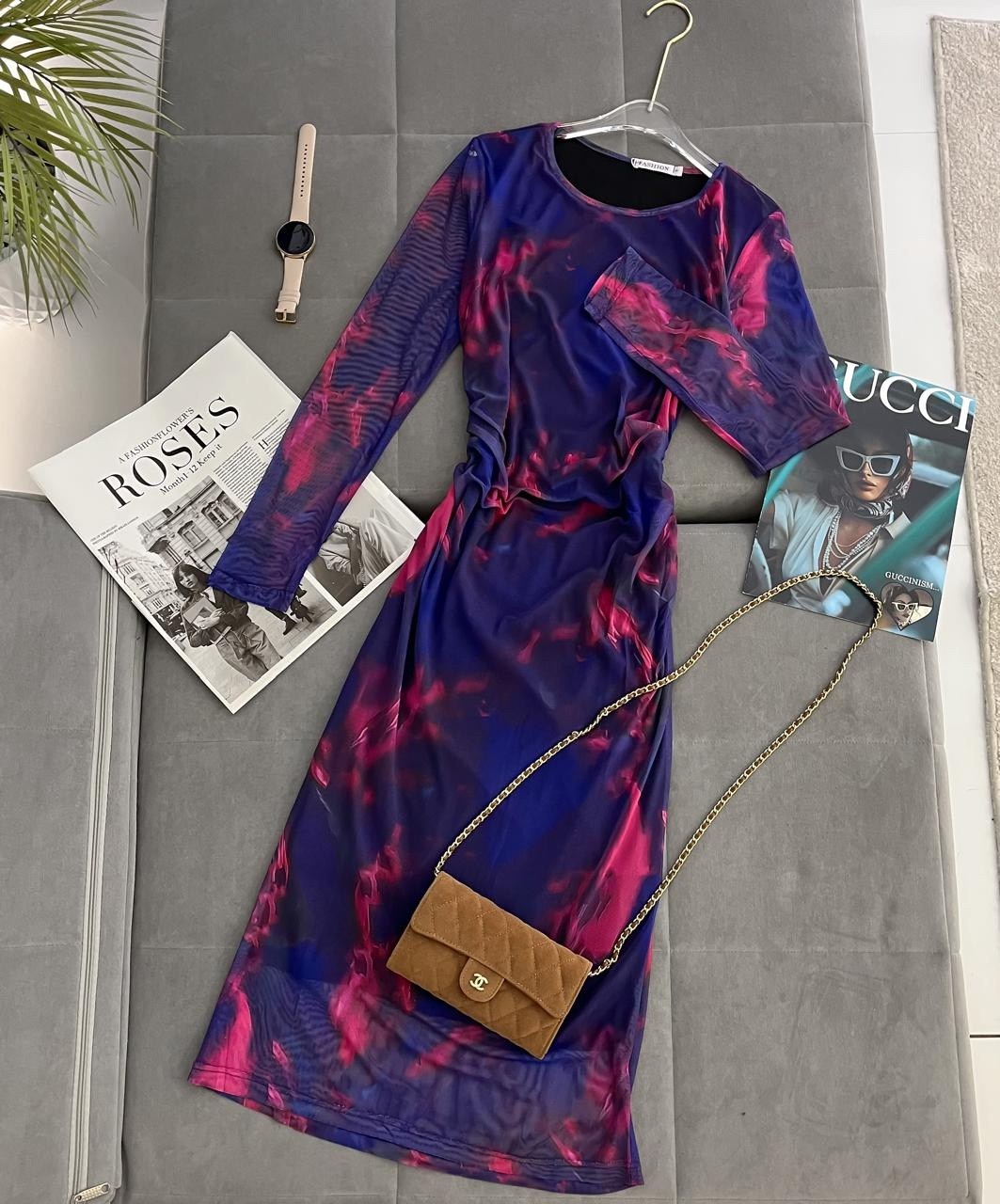 платье,женские платье,модное платье,платье с длинным рукавом женское,платье миди