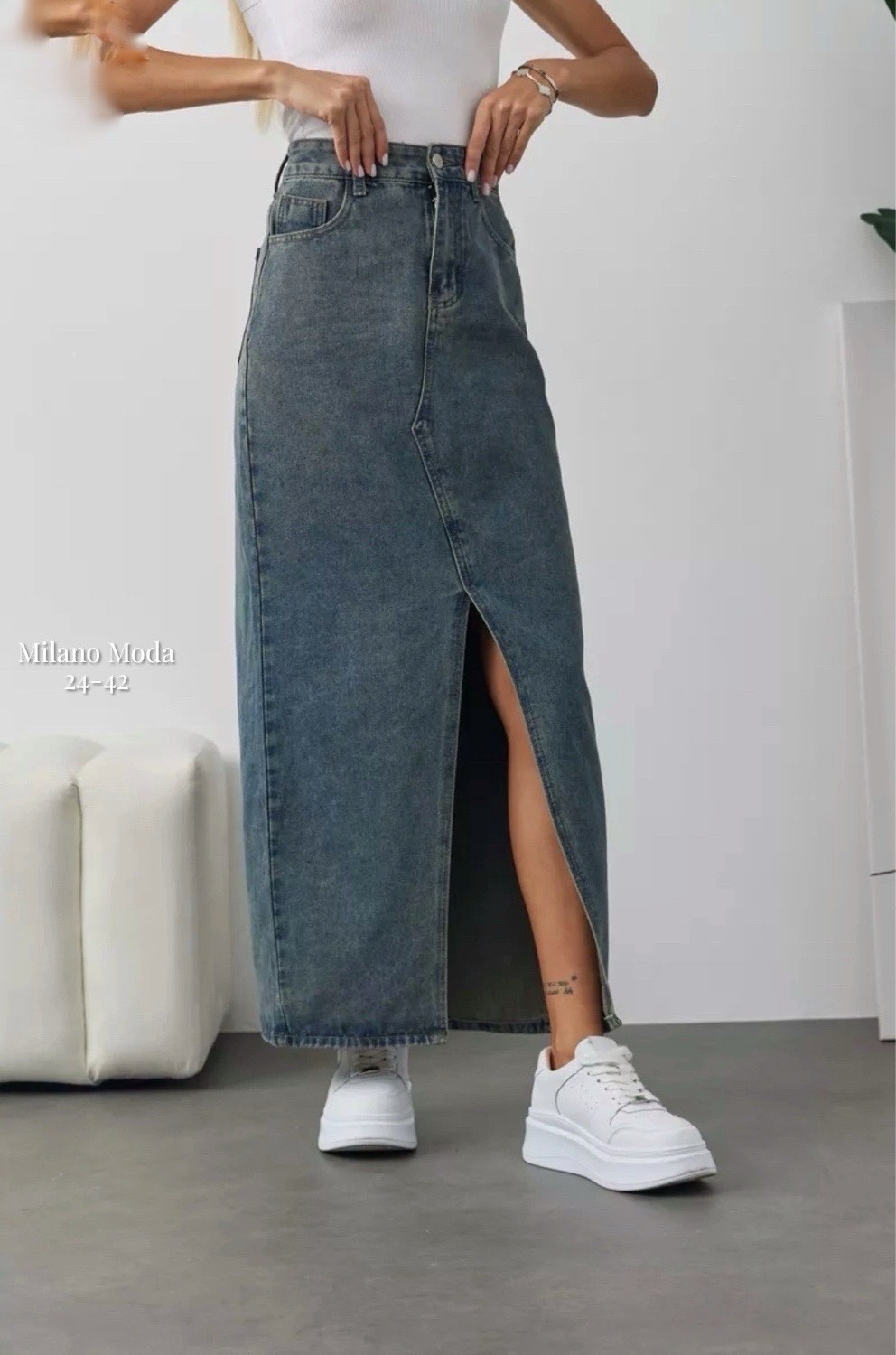 джинсовая юбка макси,юбка джинсовая,юбка джинсовая длинная,юбка джинсовая макси с разрезом,юбка джинсовая миди