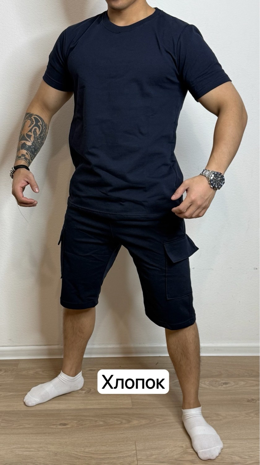 костюмы спортивные мужские,спортивные костюм,костюм летний спортивный с футболкой и шортами,комплекты одежды,костюм для мужчин
