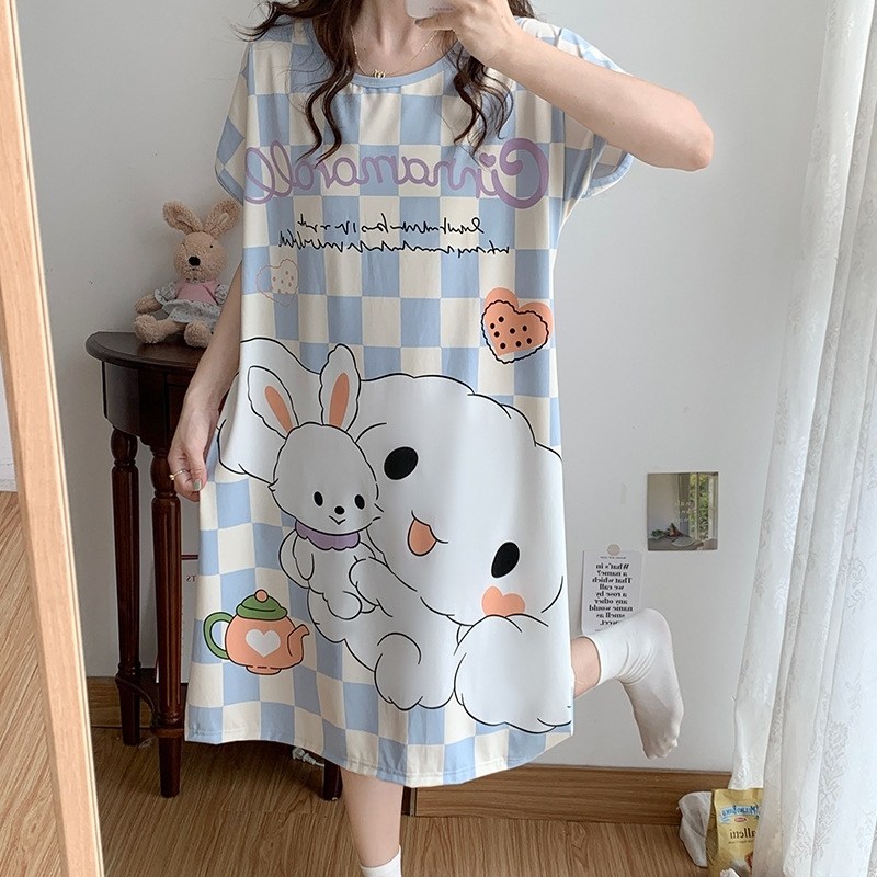 женский пижама,пижамы для женщин,платья туники,пижама с мультяшным принтом,домашняя одежда пижама