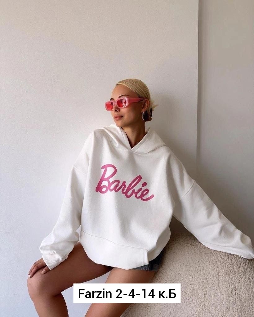 худи барби,худи оверсайз barbie,толстовка барби,толстовки розовый,толстовка женская