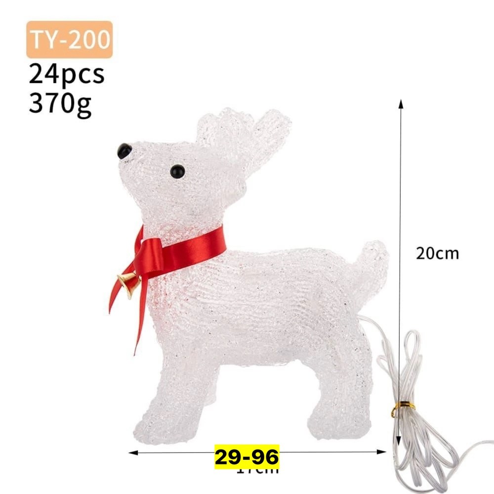 новогодний светящийся олень,новогодний олень светодиодный,олени новогодние светящиеся,светодиодный олень,светодиодная фигура олень