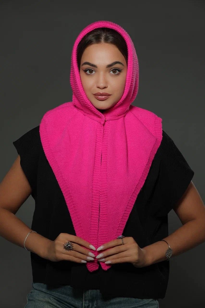 капор вязаный,капюшон капор,капор женский вязаный,капор вязаный зимний капюшон,капор женский