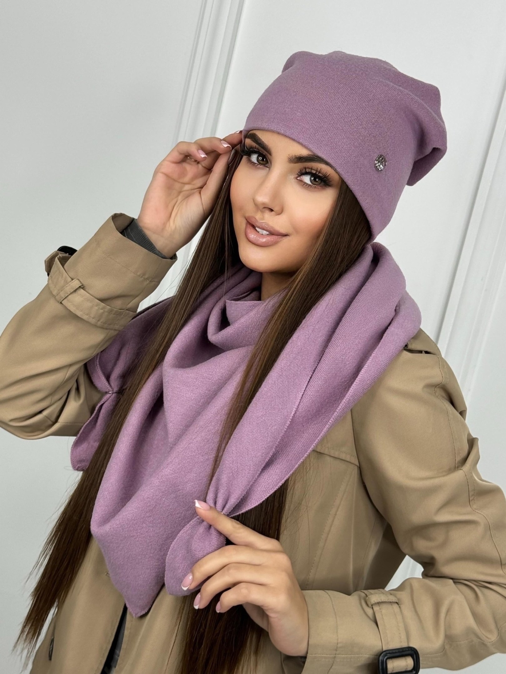 комплект шапки,комплект шапка снуд,комплект шапка шарф,шапка с шарфом,шапки комплект женская