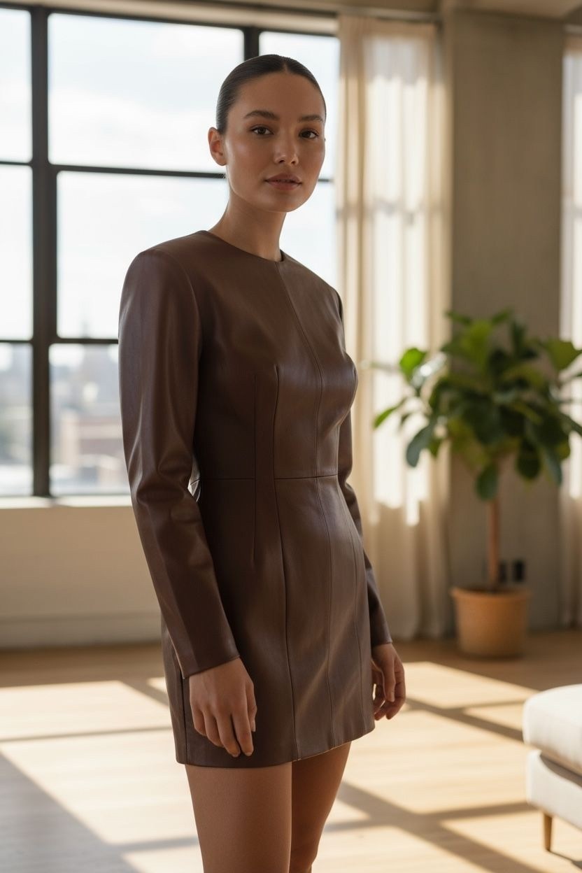 кожаное платье,платье из экокожи,черное платье из экокожи,кожаное платье мини,резервед кожаное платье