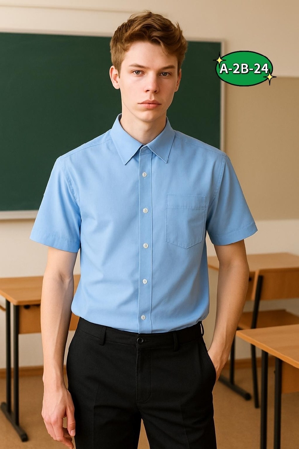 рубашка синяя,рубашка,детская рубашка,рубашка хлопок,школьная рубашка для мальчика