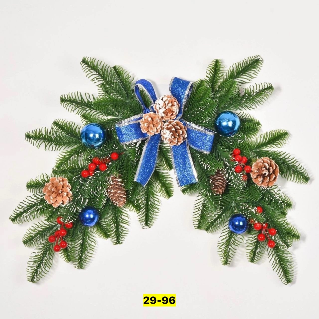 хвойная гирлянда,новогодние венки,новогодние декор,венок новогодний литой,украшение новогоднее