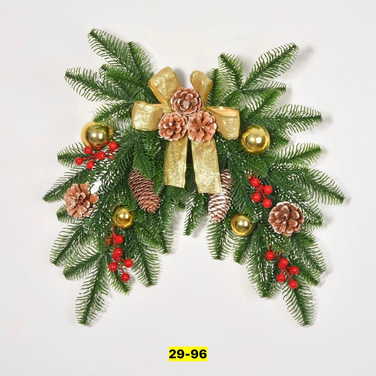 хвойная гирлянда,новогодние венки,новогодние декор,венок новогодний литой,украшение новогоднее