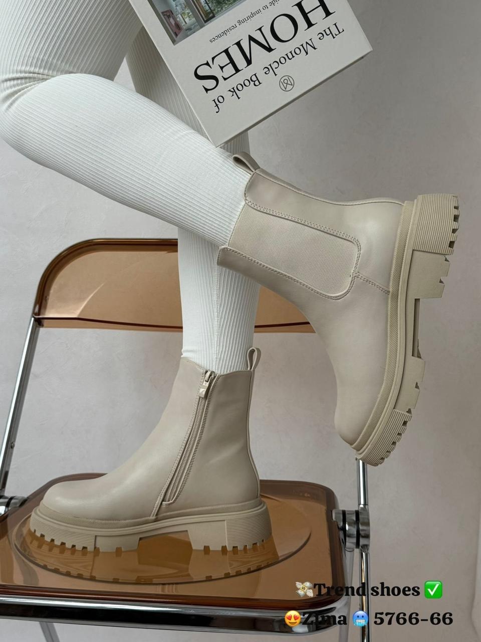 ,женские ботинки, женская зимняя,ботинки женские челси,ботинки челси женские бежевые