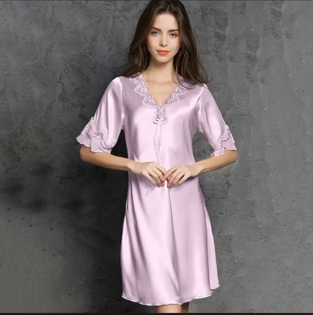 шелковая ночная рубашка,атласная ночная рубашка,женские ночные рубашки,женская шелковая ночная сорочка,шелковые ночные сорочки женские длинные