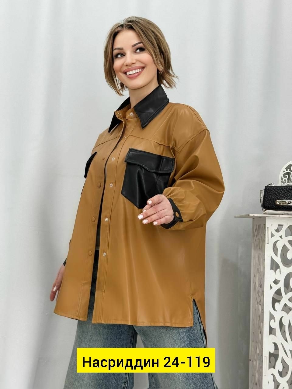 рубашка из экокожи,рубашка женская из экокожи,женские блузки и рубашки,рубашка кожаная,рубашка