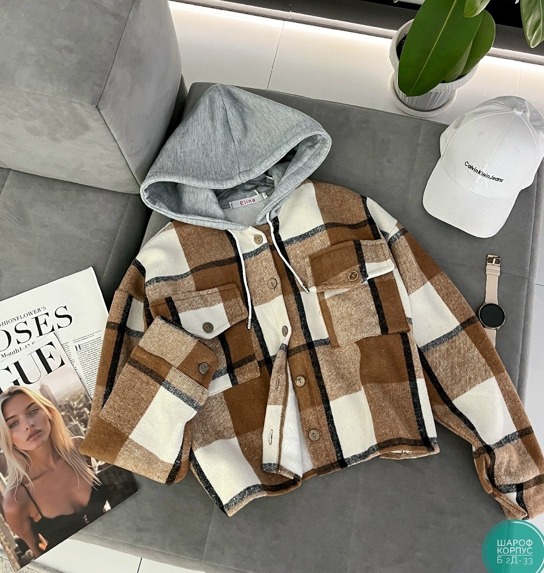 рубашка в клетку оверсайз женская тёплая,повседневная куртка,клетчатая куртка,рубашка в клетку,куртка в клетку