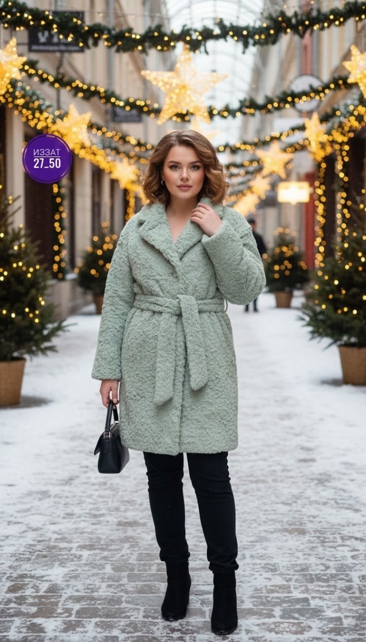 голубое пальто,стильное пальто,голубая шуба,шубка тедди,теплое пальто