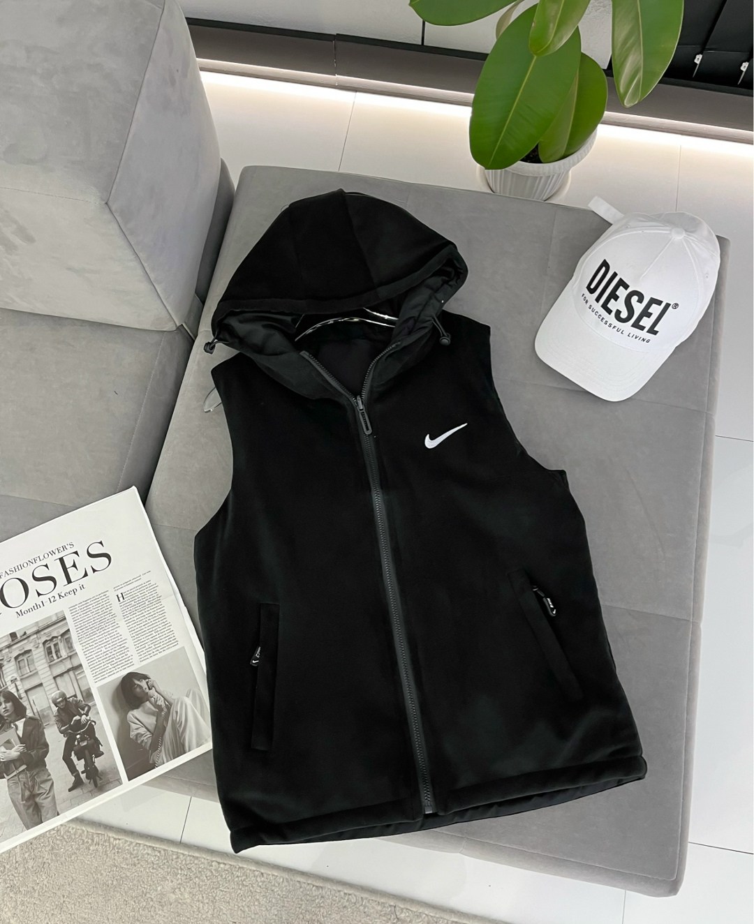 черный жилет найк,жилет,жилетка nike,жилет двусторонний,жилет мужской