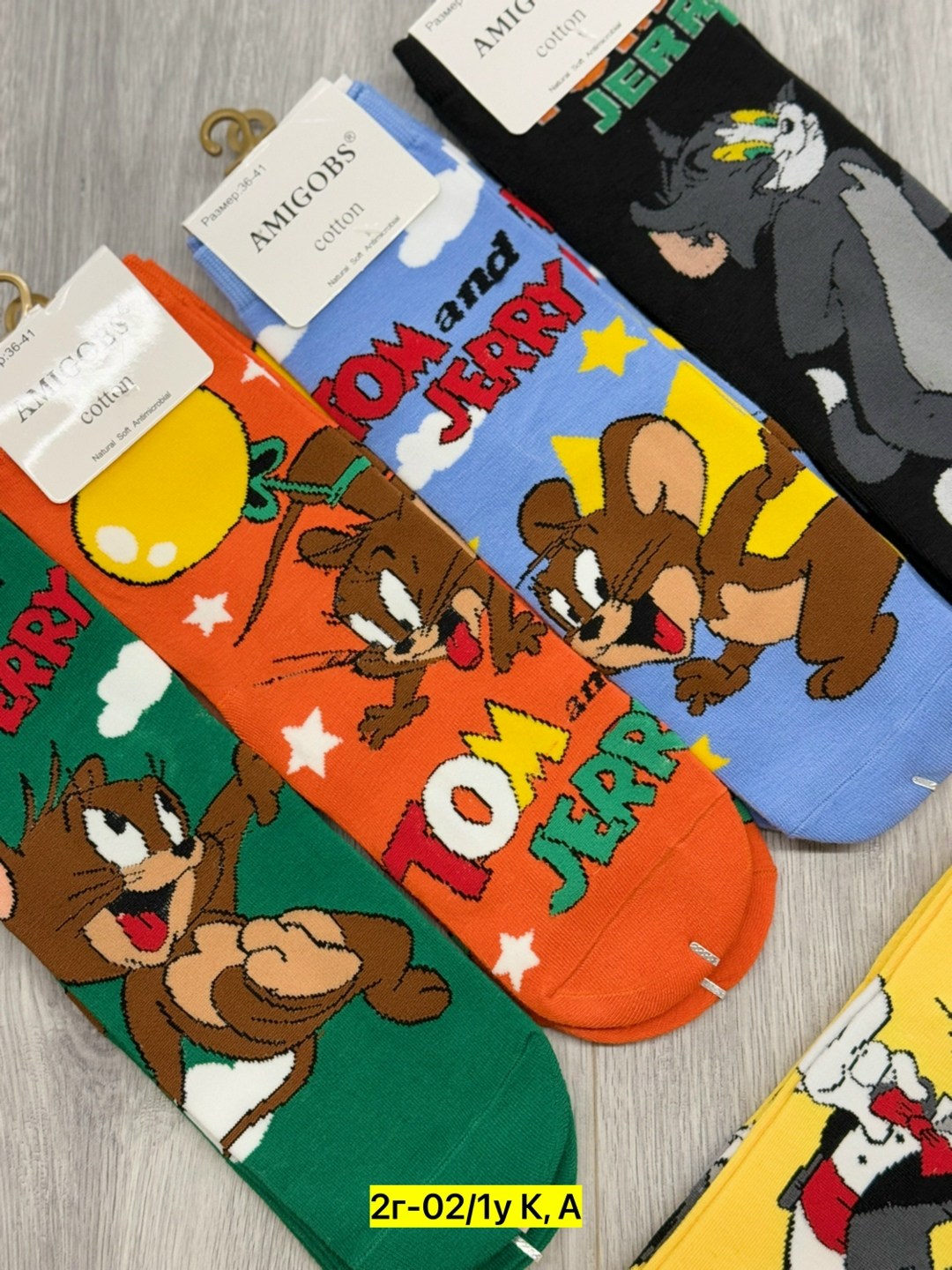 носки том и джерри,носки женские,носки комплект,носки amigobs,носки мужские