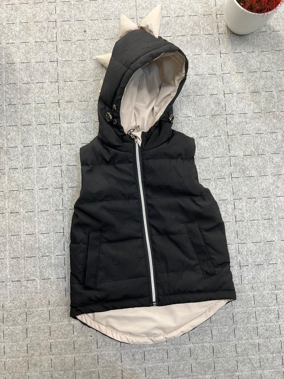 детская жилетка безрукавка,жилетка детская,жилет с капюшоном,безрукавка детская,жилеты детские