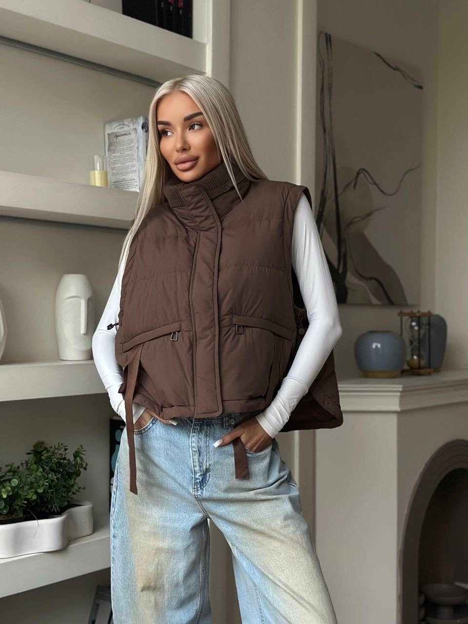 жилетка женская,жилетка,жилет,жилет утепленный женский,женский жилет
