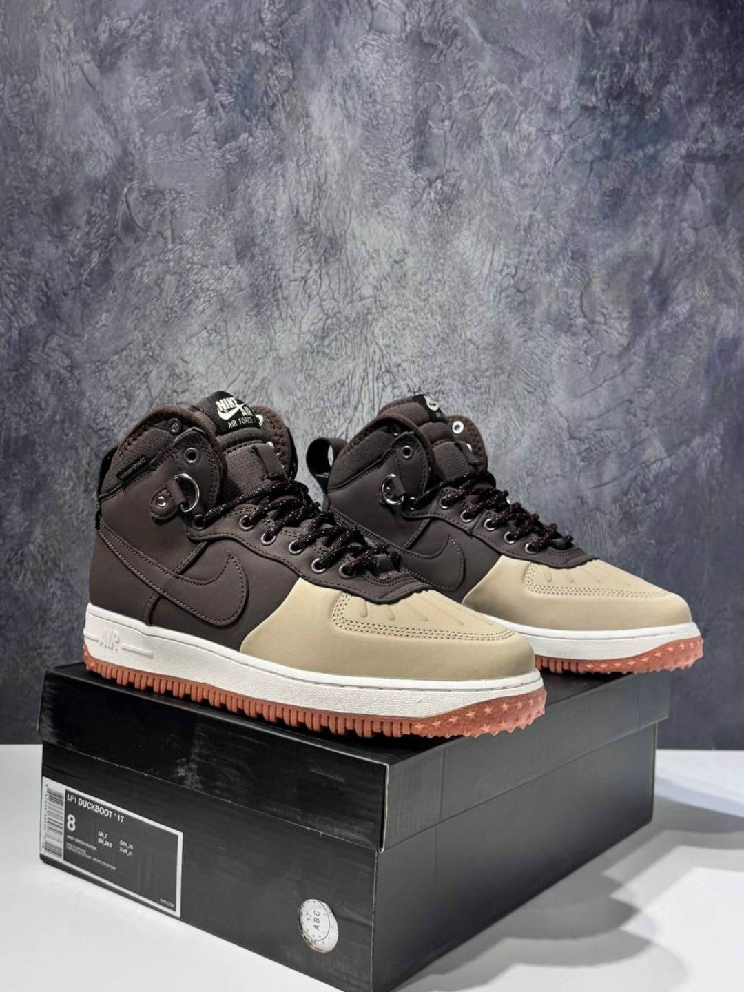 зимние кроссовки nike air force 1,кросcовки nike air force 1,nike air force 1 lunar duckboot,nike air force 1 duckboot,кроссовки зимние nike air force