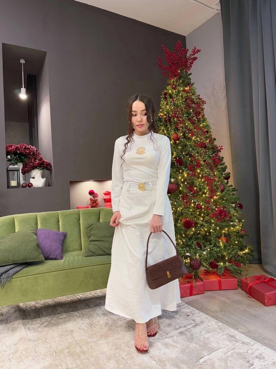 платье стильное,платье трикотажное миди,длинное платье,платье вязаное,костюм с юбкой