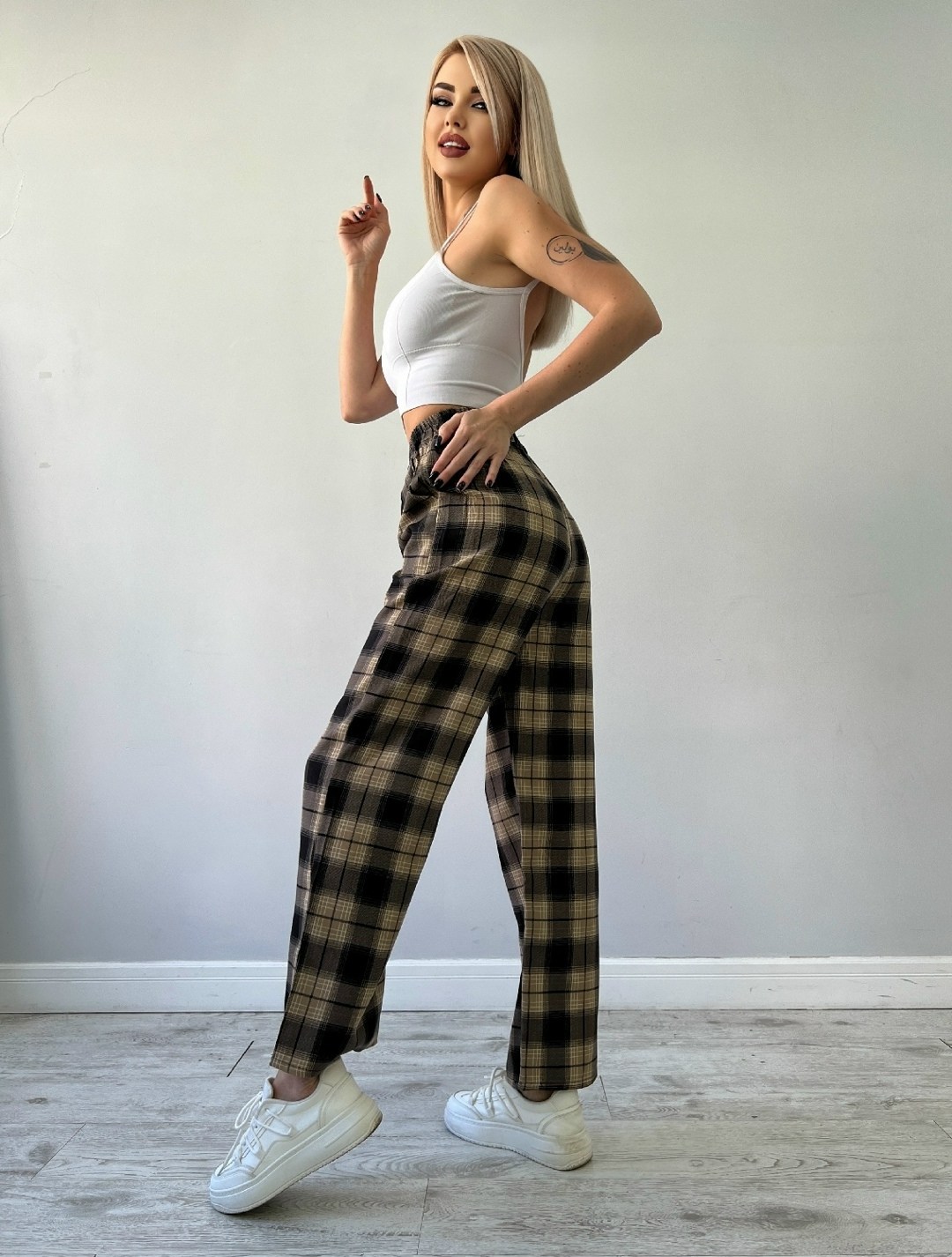 штаны в клетку,брюки штаны в клетку,клетчатые штаны широкие,женские брюки в клетку,штаны в клетку женские