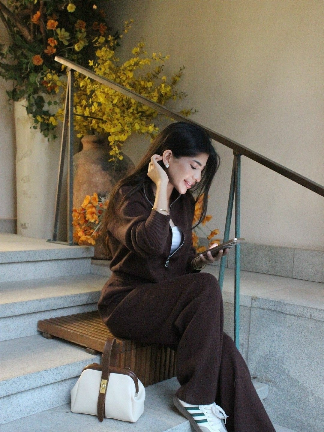 вязаный костюм с брюками палаццо,костюм на флисе,костюм женский на флисе,спортивные костюм