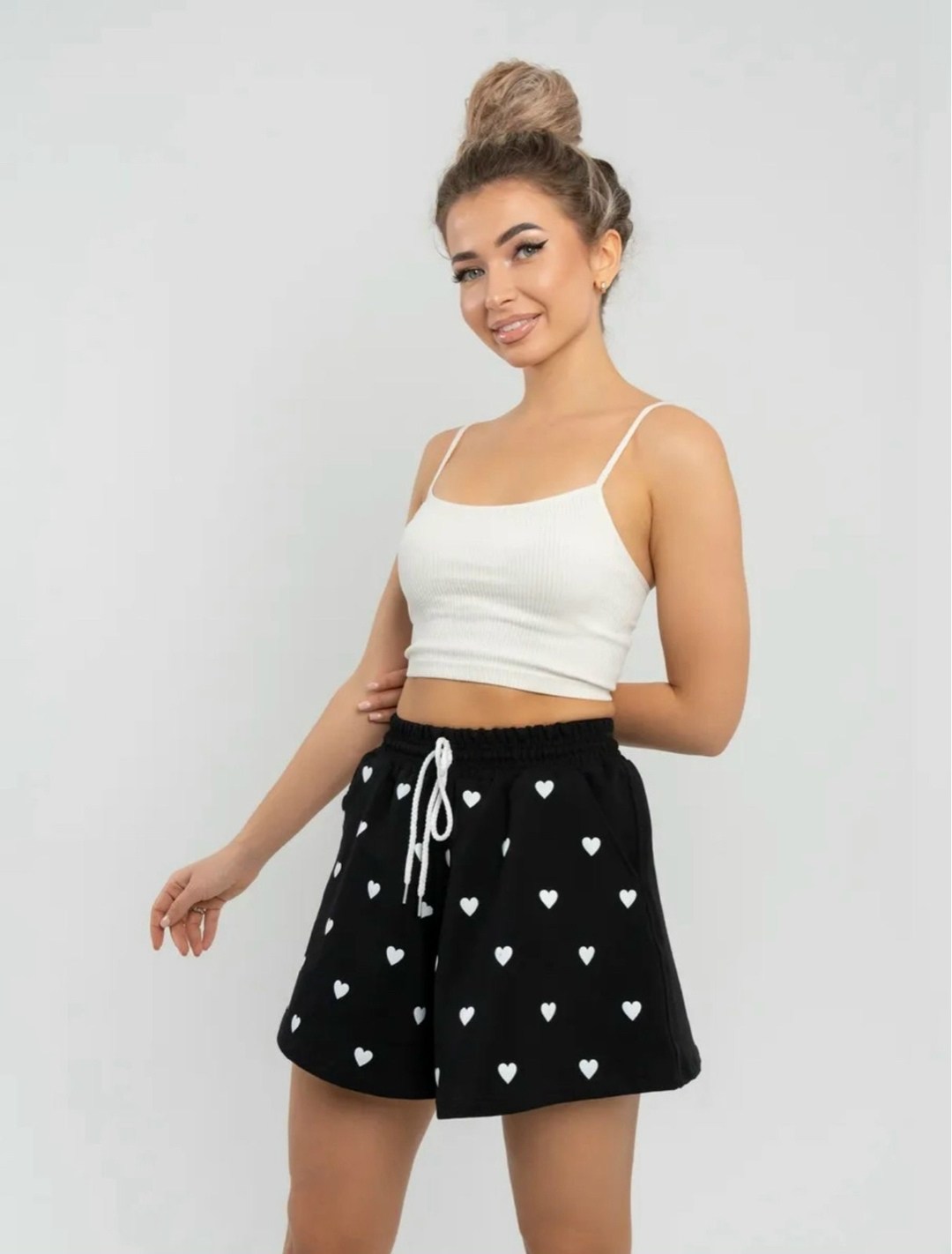 женские шорты,шорты летние трикотажные,хлопковые шорты,шорты летние,пижама женская с шортам