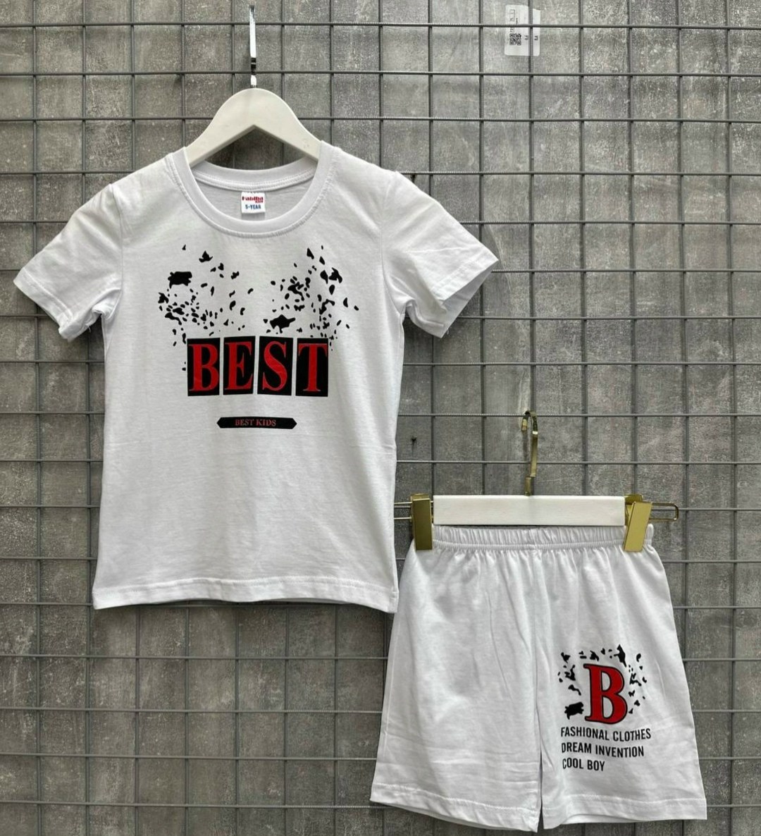 костюм шорты и футболка для мальчика под бренд,костюм футболки шорты со стичем,фуси kids костюм для мальчика футболка с шортами,костюм для мальчика футболка шорты,летний костюм для мальчика